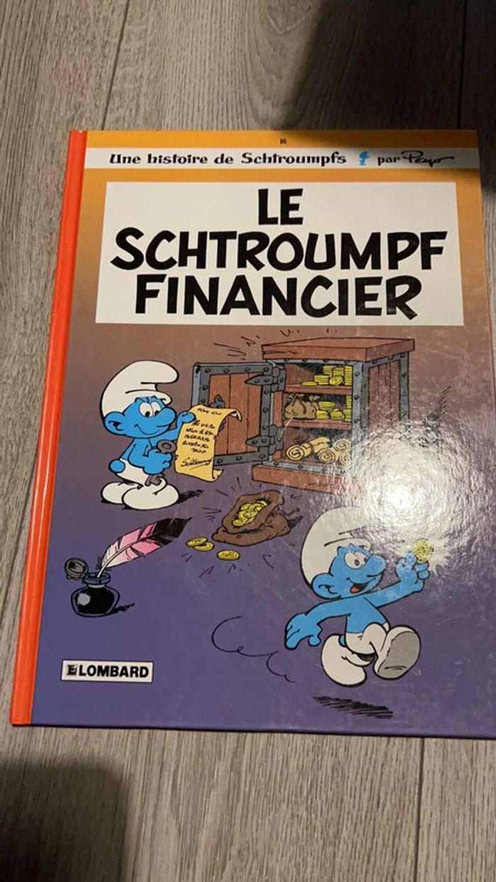 Le schtroumpf financier - photo numéro 1