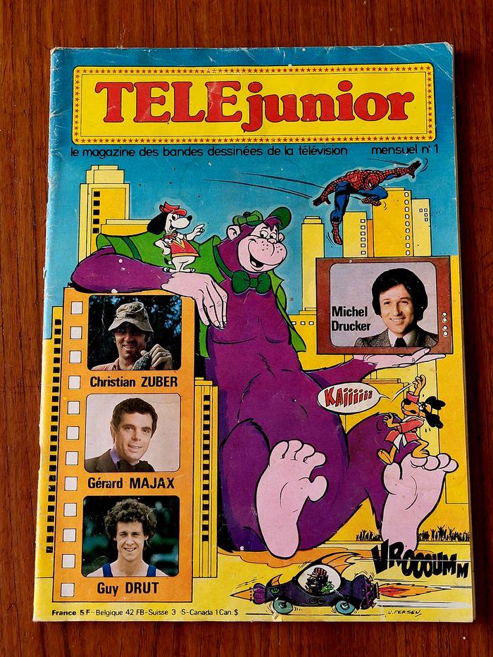 TELE junior N° 1 - vintage 1977 - photo numéro 1