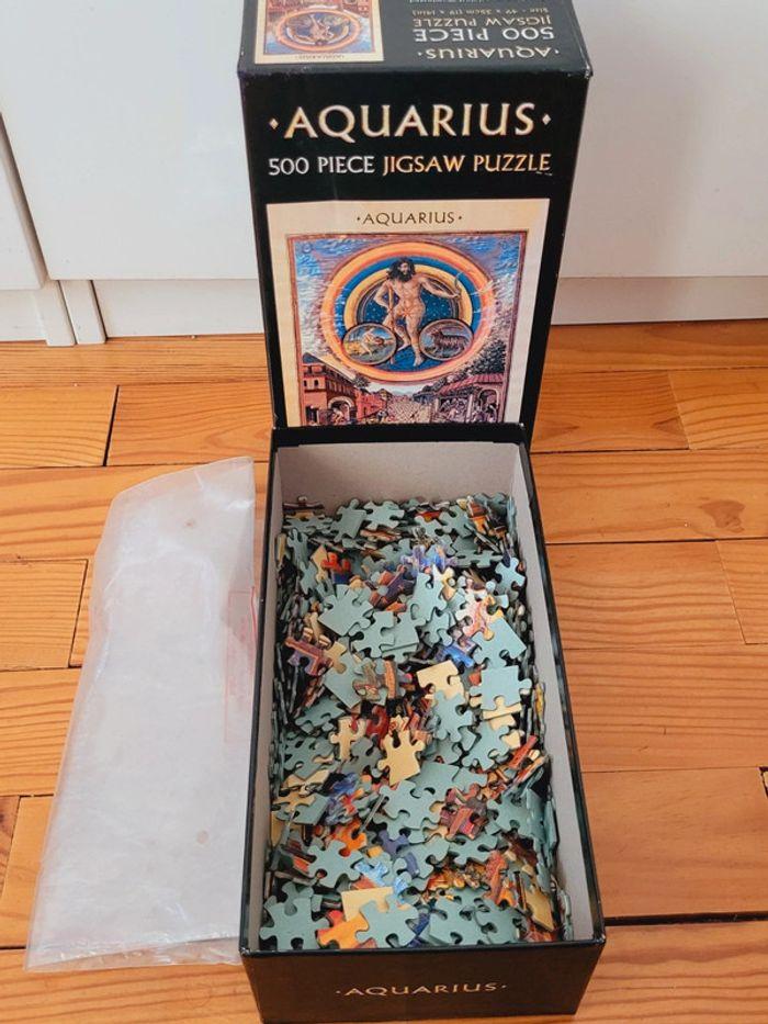 Puzzle Astrologie vintage aquarium 500 pièces - photo numéro 1