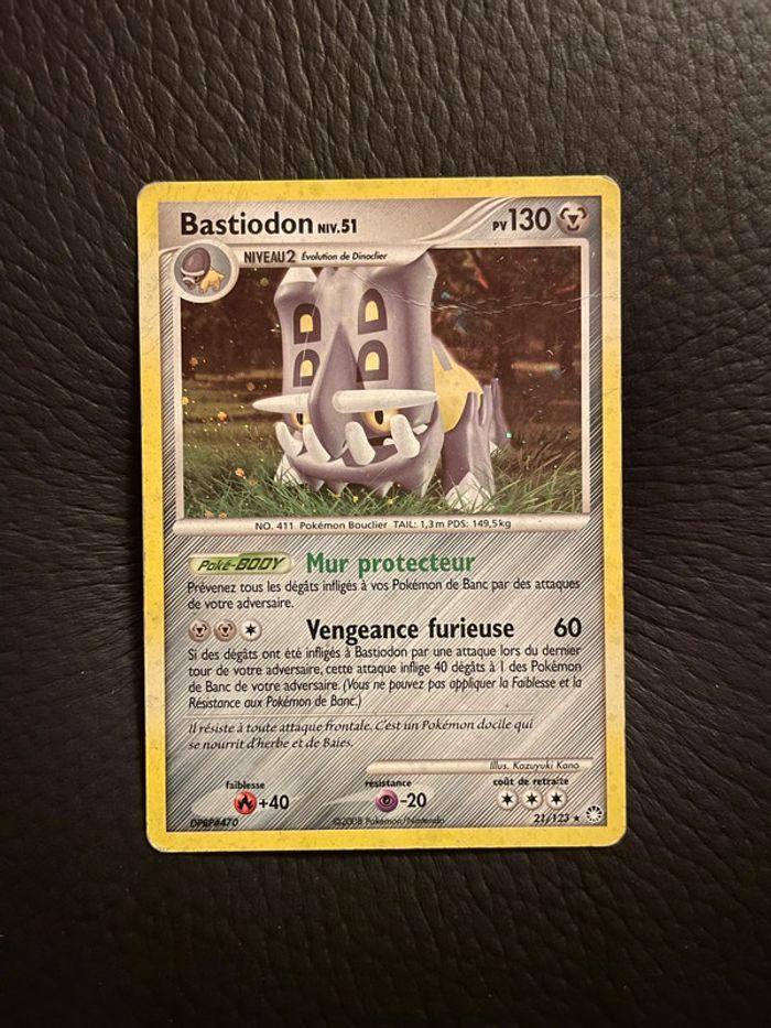 Carte Pokémon Bastiodon niv. 51 Trésors Mystérieux 21/123 - photo numéro 1