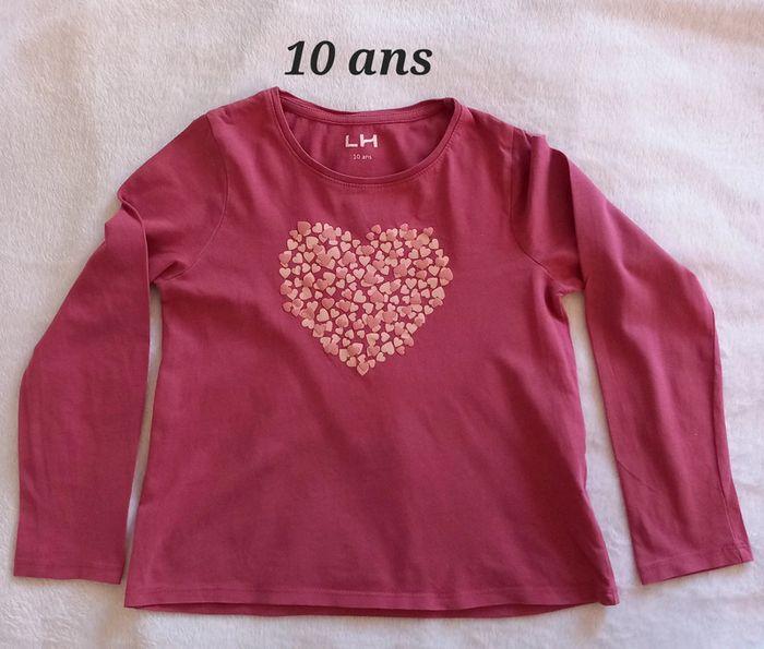 Tee-shirt manches longues 10 ans - photo numéro 1