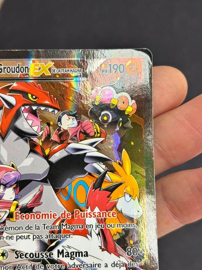 Carte Pokémon groudon full art 15/34 double danger - photo numéro 5