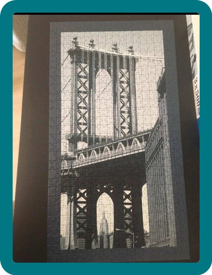 Puzzle 3x500 puzzles New York complet noir et blanc - photo numéro 2