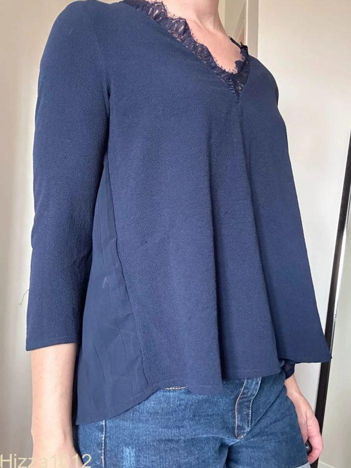 Blouse bleu marine Vero Moda taille 36 💖 - photo numéro 6