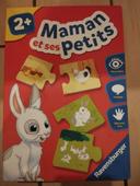 Jeu enfant maman et petits