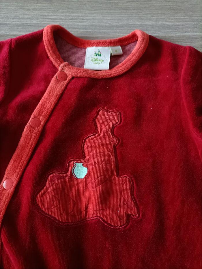 Pyjama naissance hiver bourriquet rouge Disney baby - photo numéro 4