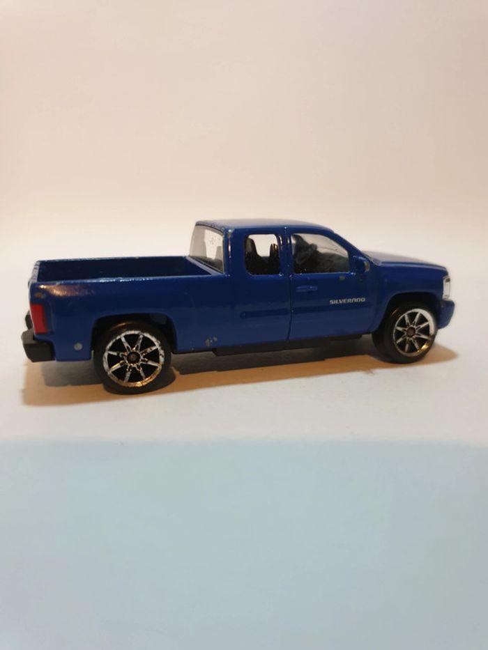 Majorette 217E Chevrolet Silverado Bleu - 1/71 - photo numéro 6