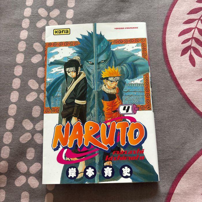 Tome quatre manga Naruto