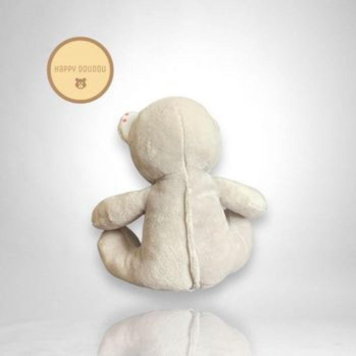 Doudou Peluche Ours Gris étoiles Musti mustela A491 - photo numéro 3