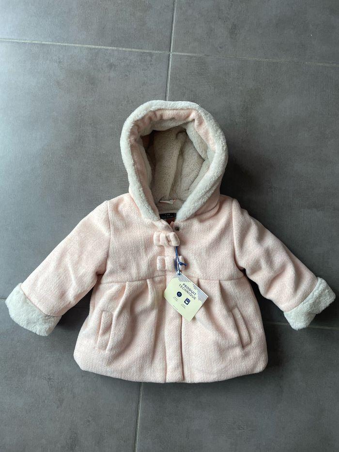 Manteau chaud rose - photo numéro 1