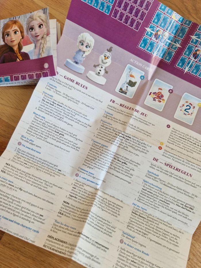 Lot de 2 jeux société reine des neiges disney - photo numéro 4