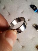 Bague  acier inoxydable motifs