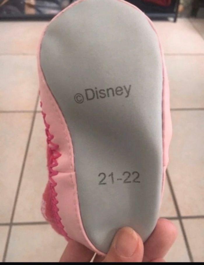 Chaussons chaussettes minnie Disney t21-22 - photo numéro 2