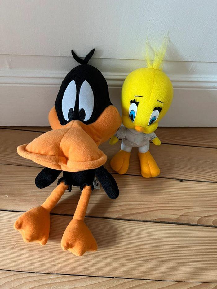 Lot de 2 peluches Looney Tunes - photo numéro 1