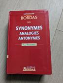 Dictionnaire Bordas des synonymes analogies antonymes