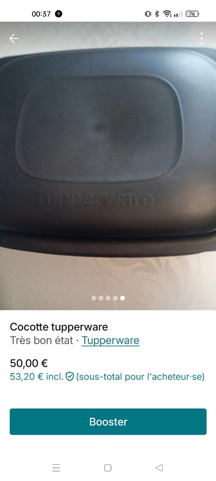 Cocotte ultra pro tupperware - photo numéro 4