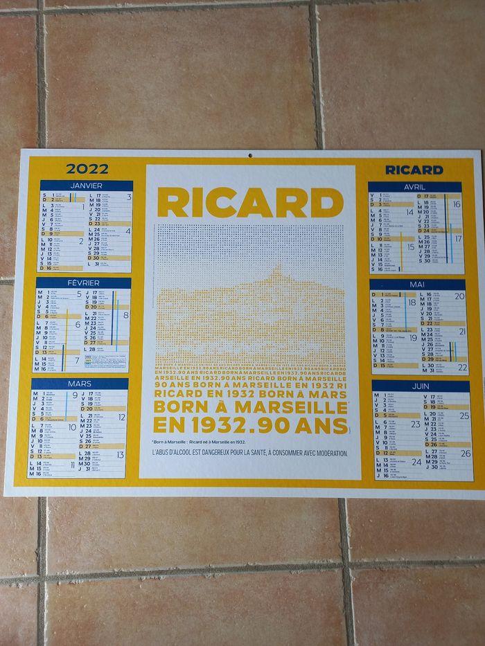 Calendrier ricard 2022 - photo numéro 2