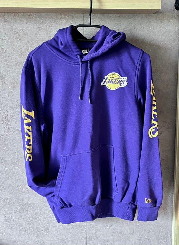 Sweat à capuche unisex les Lakers de Los Angeles New Era - photo numéro 11