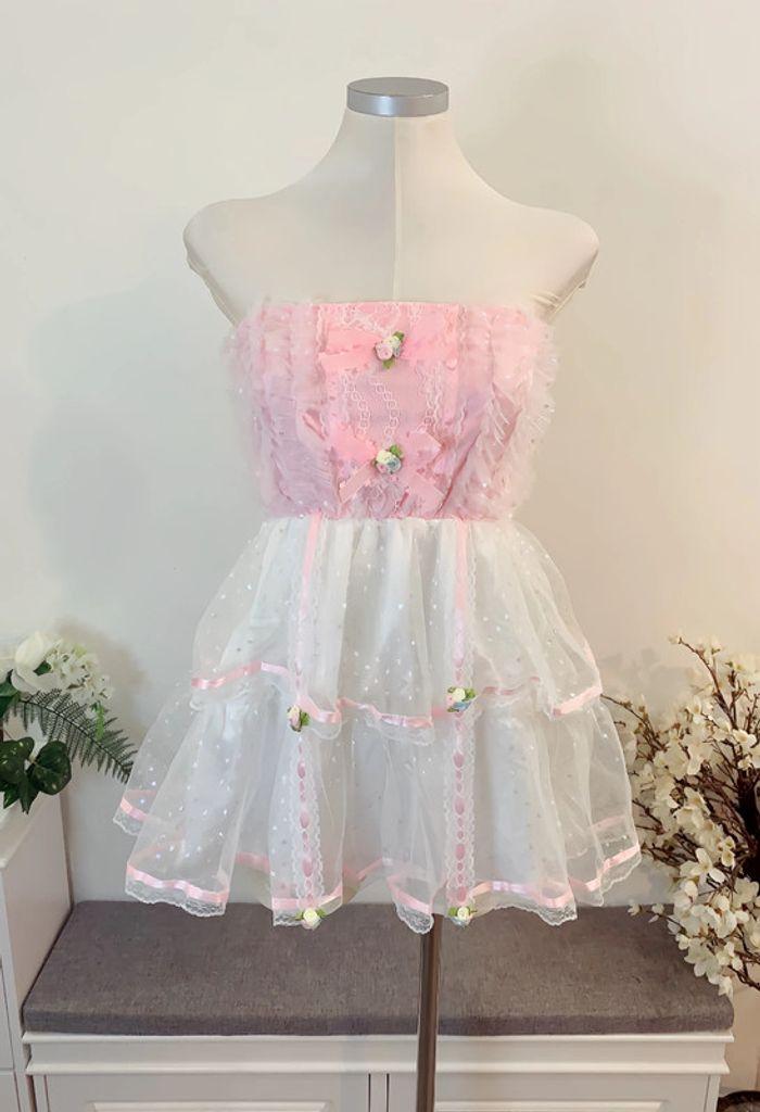 Dress Robe Pink Barbie Cute Kawaii Princess Lolita Manga Anime Cosplay - photo numéro 2