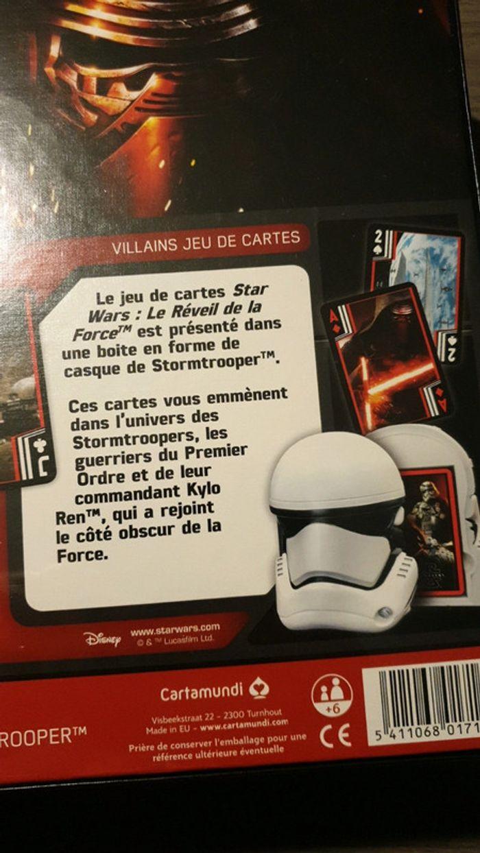 2 jeux de cartes 54 cartes stars wars neuf - photo numéro 7