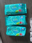 Lot de 3 paquets de lingette pampers