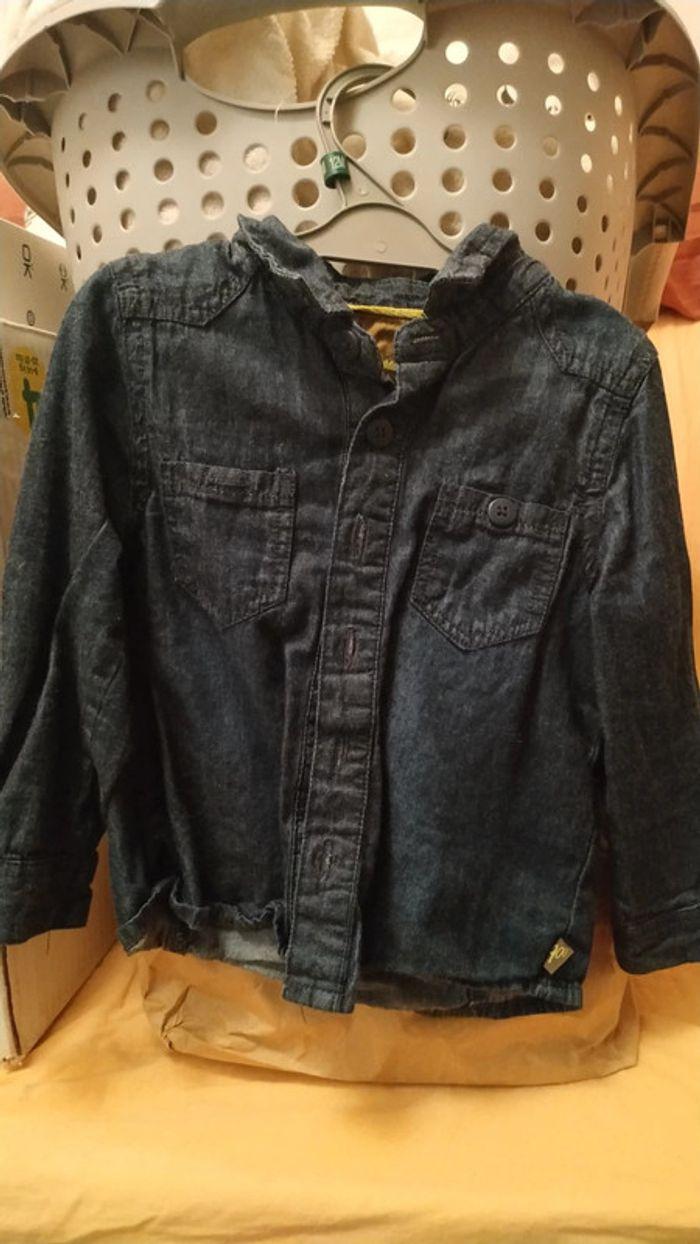 Chemise en jean 2 ans - photo numéro 1