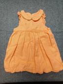 Robe orange Gémo