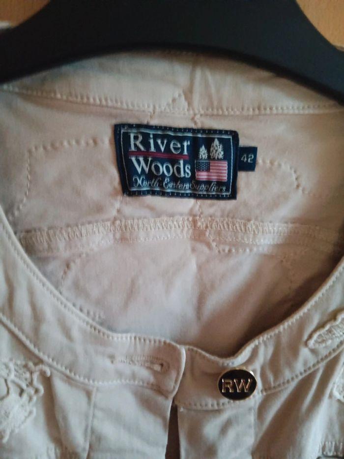 Veste beige manches 3/4 River Woods - photo numéro 3