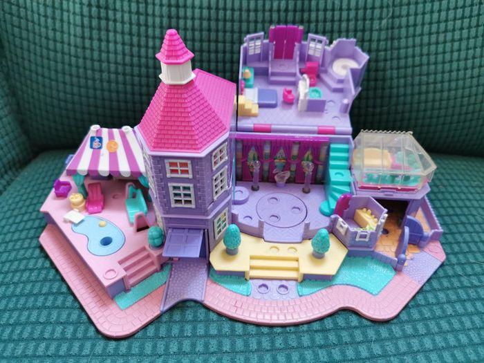 Jeu figurine vintage Bluebird 1994 polly pocket maison magique manoir - photo numéro 4