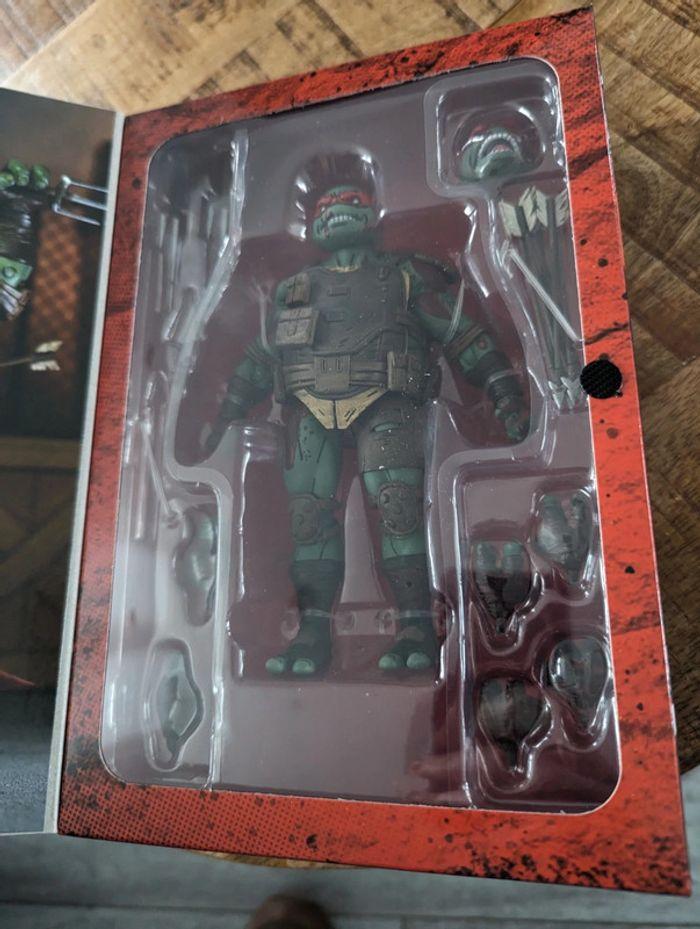 Figurine Neca TMNT The Last Ronin Raphael First to Fall neuf scellé - photo numéro 2