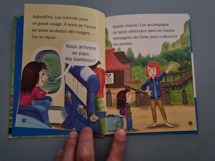 Livre enfant "Les animaux de Lou, bravo petit panda" - photo numéro 3