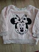 Pull minnie fille 18 mois