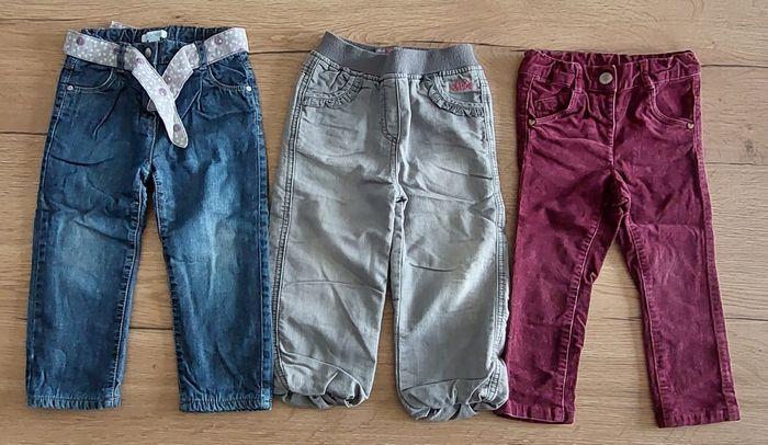 Lot de 3 pantalons en 2 ans - photo numéro 1