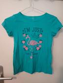 Tee-shirt fille taille 7-8 ans