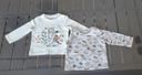 Lot de 2 t-shirts 18 mois manche longues, animaux