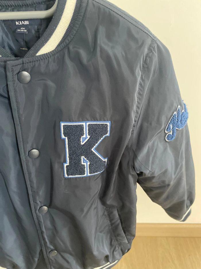 Manteau kiabi bleu foncé mi saison - photo numéro 2