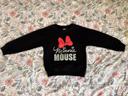 Sweat Minnie Mouse - Noir (Neuf) taille 7-8 ans