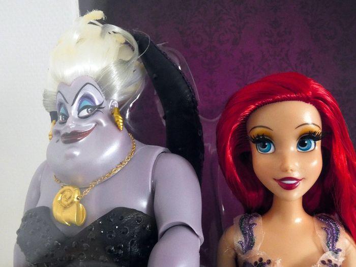 Poupée Fairytale Ariel Vs Ursula Disney NEUVE - photo numéro 3