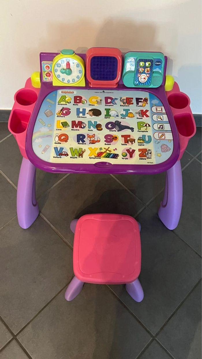 VTECH magi bureau interactif 3 en 1 complet parfait état - photo numéro 3