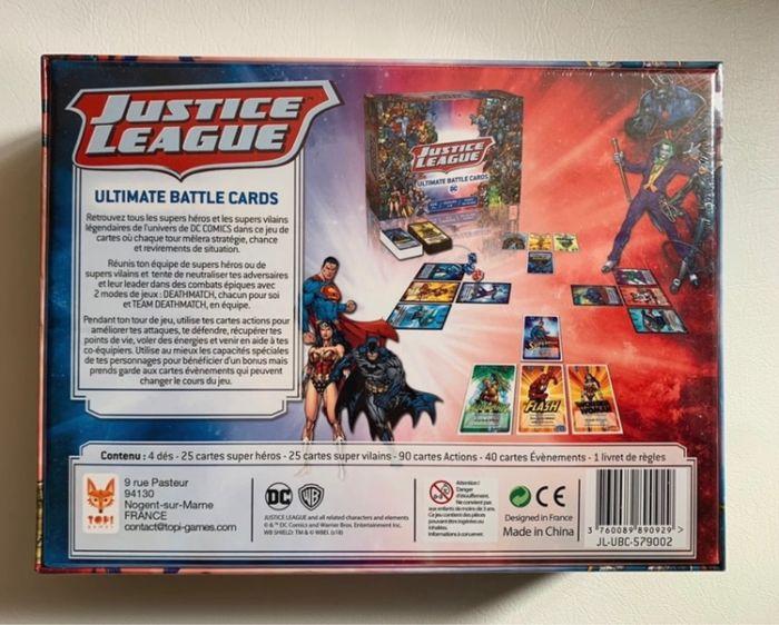 Jeu de cartes justice league - photo numéro 2