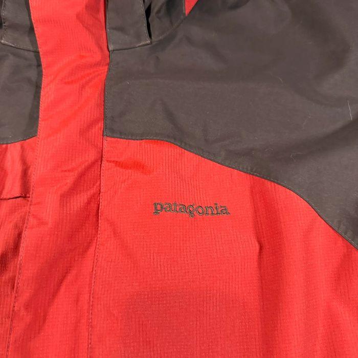 Veste de Ski / Snowboard Patagonia Gore-Tex Vintage Marron & Rouge - photo numéro 3