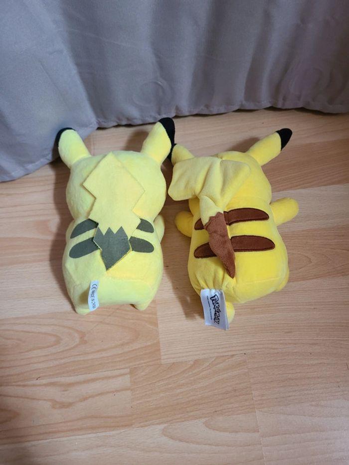 Lot 2 peluches pikachu - photo numéro 2