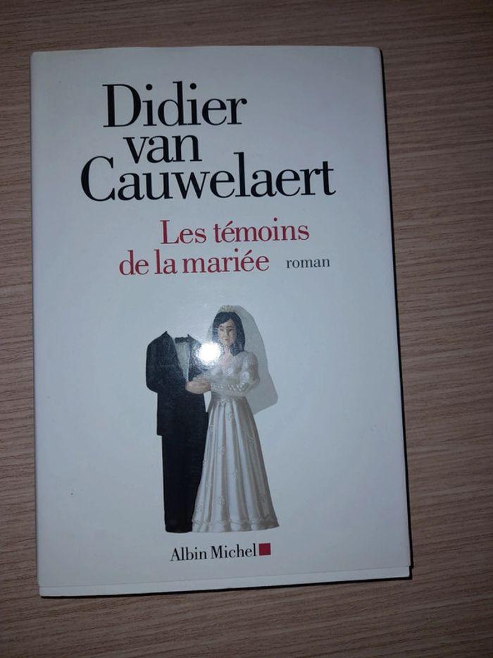 Livre les témoins de la mariée cauwelaert - photo numéro 1