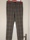 Pantalon tweed extensible Zara L