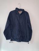 Veste imperméable bleu homme taille 38