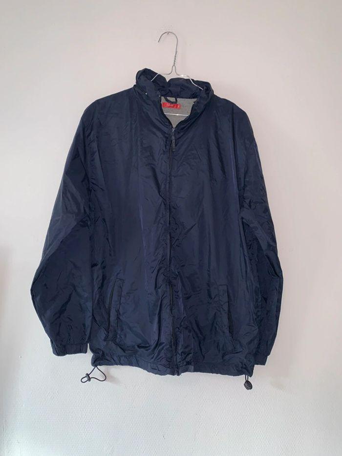 Veste imperméable bleu homme taille 38 - photo numéro 1