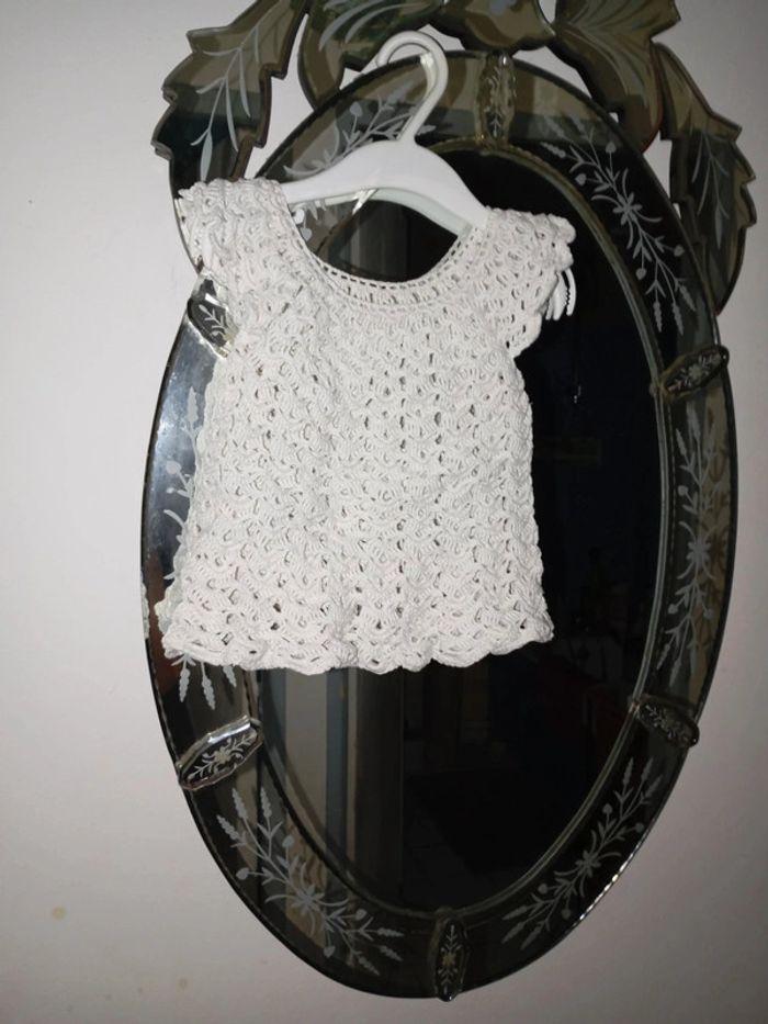 Tunique crochet Zara t 12m