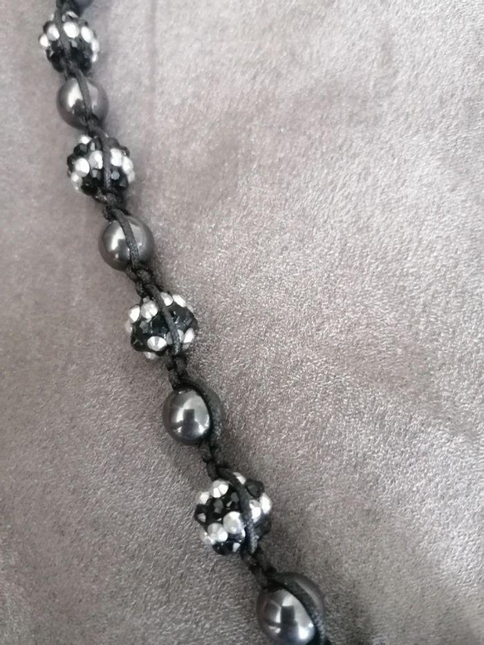 Collier sautoir shamballa croix 📿 - photo numéro 11