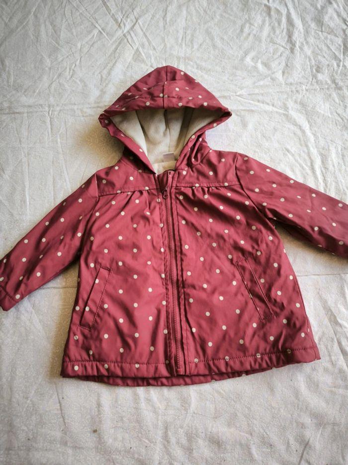 Manteau de pluie bébé fille 12 mois - photo numéro 1