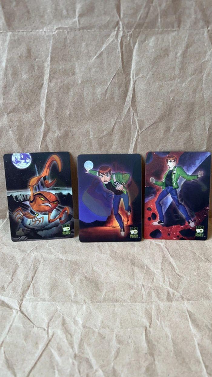 Quick 2011 - Ben 10 - jeu de 15 cartes holographiques à collectionner - photo numéro 4